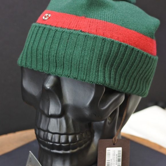 💥SOLD💥 GUCCI Wool Guccissima Scarf & Beanie - Picture 8 of 8
